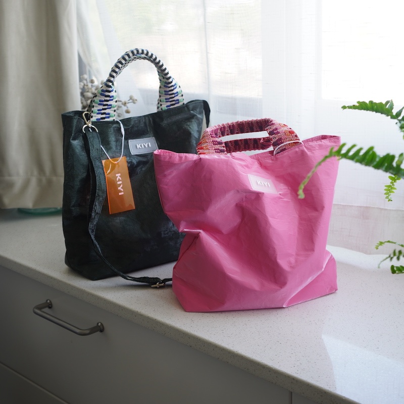 New Year's Offer: Tyvek Dupont Paper Dopamine Color Series Easy Travel Crossbody Handbag Multi-Purpose Tote Bag