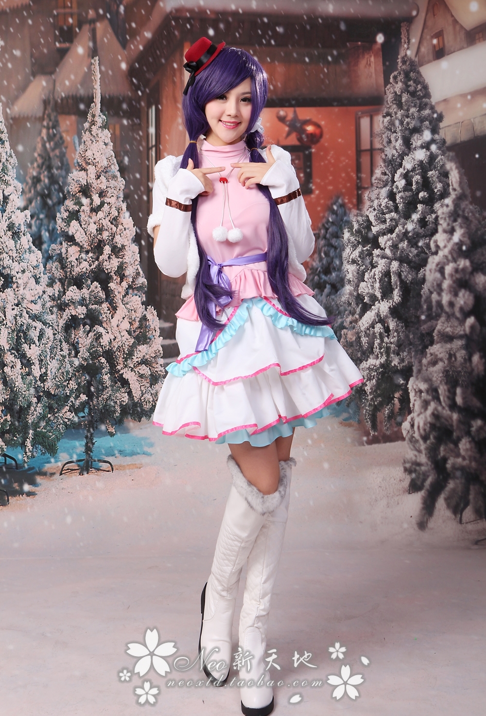 Lovelive Snow Halation Ll东条希打歌服cos 全套