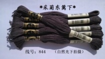Cross stitch * embroidery thread * wiring * mending thread * cotton thread * R thread * No. 844 thread * 1 piece (about 8 meters long) retail sale