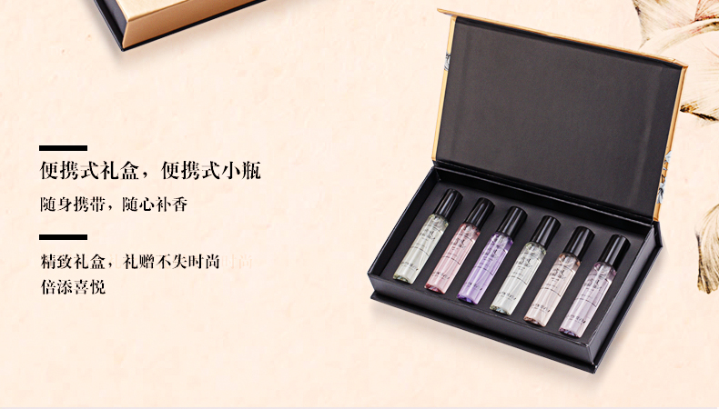 Nước hoa nữ Vivigno 6 bộ Hương thơm nhẹ kéo dài Gói du lịch 5ml quầy quà tặng đích thực - Nước hoa nước hoa vùng kín foellie