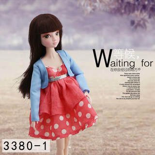 可儿六分娃娃珍妮momoko衣服迪士尼休闲运动装时尚礼裙礼饰换装