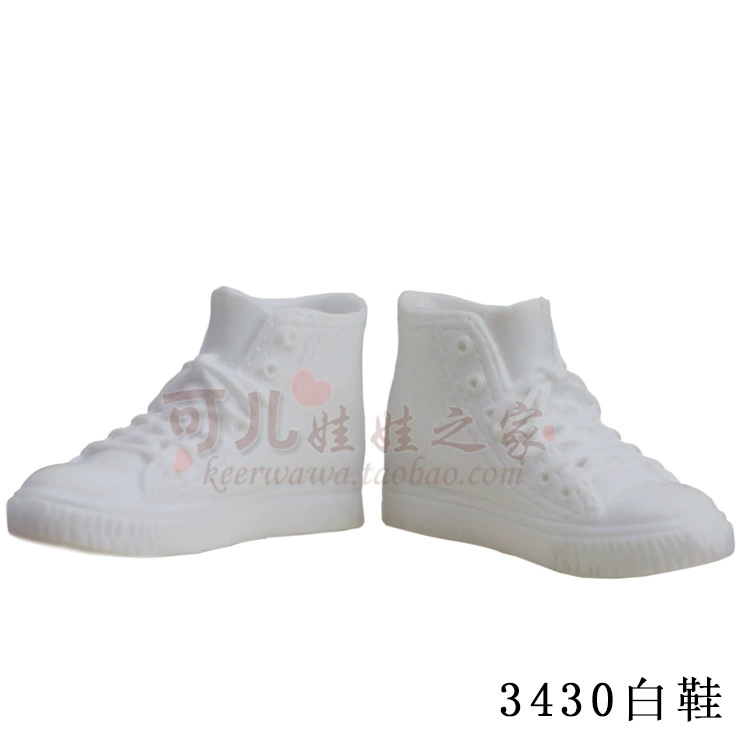 Đích thực có thể trẻ em búp bê thời trang cao gót sneakers giày búp bê phụ kiện chơi nhà cô gái đồ chơi