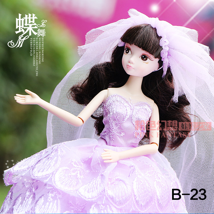 Váy búp bê có thể được sử dụng phụ kiện 1/6 bé xinh đẹp kiểu váy ống top váy cưới lãng mạn búp bê phụ kiện búp bê đẹp