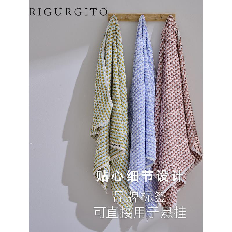 Rigurgito Circle Series 40-Count Silk-Soft Jacquard Bath Towel 100% Xinjiang Cotton 7A Antibacterial Rigurgito Circle Series 40-Count Silk-Soft Jacquard Bath Towel 100% Xinjiang Cotton 7A Antibacterial