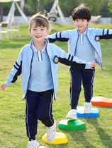 Spring and Autumn School Clothing Childrens Games Class Clothes Kindergarten Garden Clothing Primary and Secondary School Students Teachers Pack Junior High School Double-layer Set