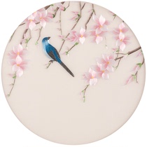 Suzhou Embroidery DIY Kit Beginners Stitch Scanning Magnolia Flower and Bird Series Triptych Manual Self-Study Decorative Painting