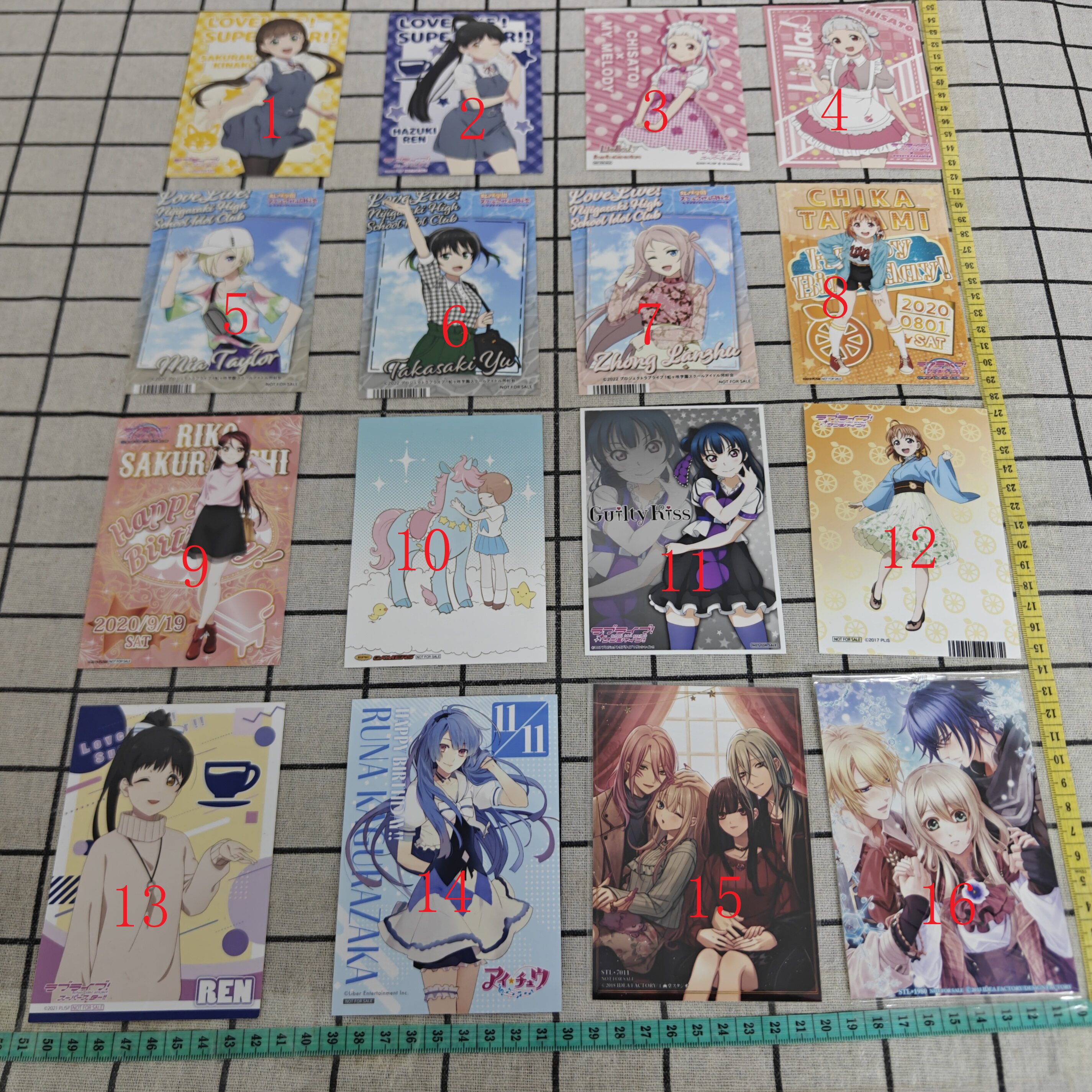 Японская версия "Алисы в белом и черном"/Love Live/ИЧУ/Фотокарточка "Снежное царство" Изображение 1