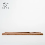 东茶西壶 Антикварный поднос для чая, керамический поднос для сухого настоя, прямоугольный поднос для сервировки чая, чайный поднос, обожженная глазурью, поднос для сухого настоя, керамогранит
