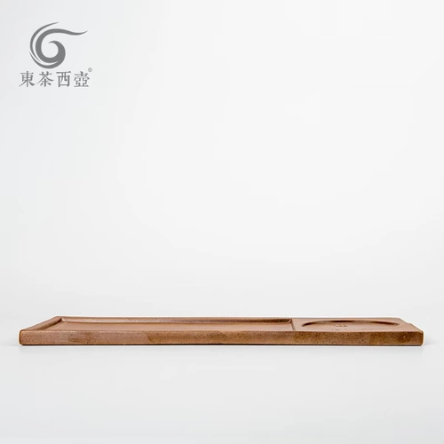 东茶西壶 Антикварный поднос для чая, керамический поднос для сухого настоя, прямоугольный поднос для сервировки чая, чайный поднос, обожженная глазурью, поднос для сухого настоя, керамогранит