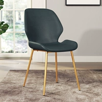 Золотые ноги в темно -зеленых