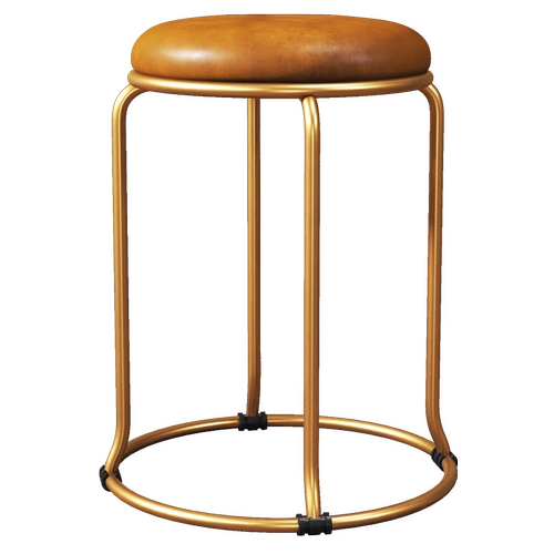 Nordic Light Luxury маленький круглый стул домашний обеденный стол и стул Современный минималистский складной складной круглый табурет -табурет красавица стул красавица