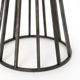 Американский сталь и деревянный круглый обеденный стол промышленное ветряное кофейня Стол барбекю барбекю и стул переговоров о столе