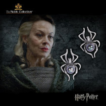 Noble Harry Potter genuine perimeter Harry Potter Narcissar Spider-ear pure silver earrings