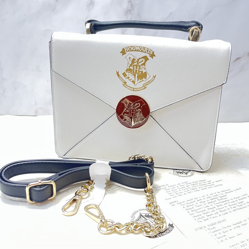 British authentic Harry Potter beige Hogwarts notification letter envelope shaped single shoulder bag
