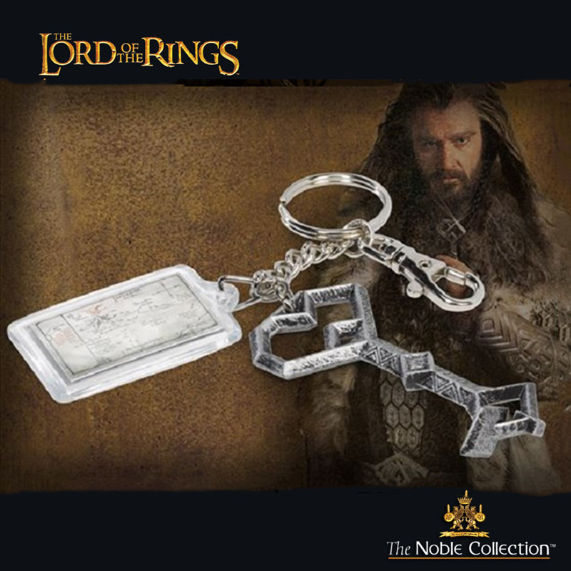 Joint Warner Genuine Hobbit Around the Dwarf Thorin Keychain Keychain Movie Original