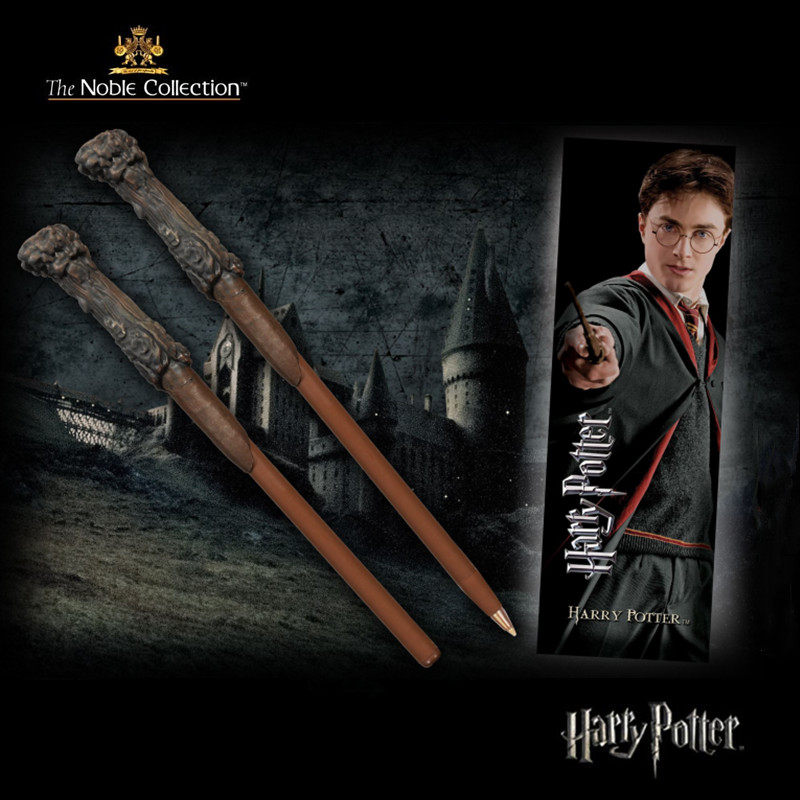 US official website Harry Potter peripheral Harry wand pen magic wand ballpoint pen bookmark set