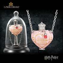 Warner Genuine Harry Potter Perimeter Ron Hermione Love Magic Drug Heart-shaped Pendant Necklace With Collection Box