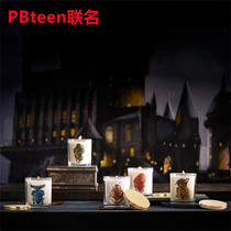 PBteen co-name Harry Potter surrounding Gryffindor Slytherin Ravene candle
