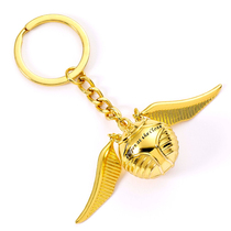 UK Joint Harry Potter Perimeter Golden Flying Thief Golden Scouts 3D Key Circle Metal Quidditch Pendant