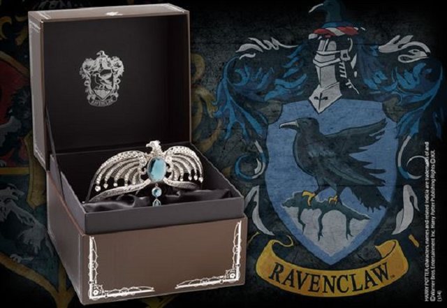 Ravenclaw Diadem ການຊື້ Warner ຂອງແທ້ Harry Potter peripheral Horcrux Golden Crown Tiara Hair Accessories Original Movie