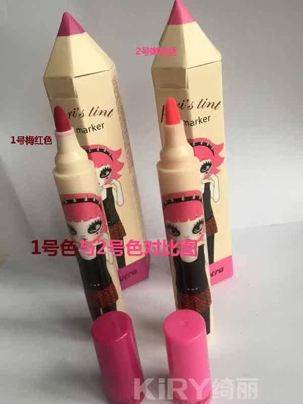 Chính hãng Hàn Quốc Feifeifeila nhuộm môi bút chì peripera son bóng bailey bella son môi trang điểm lâu dài - Bút chì môi / môi lót bảng màu son mamonde bút chì