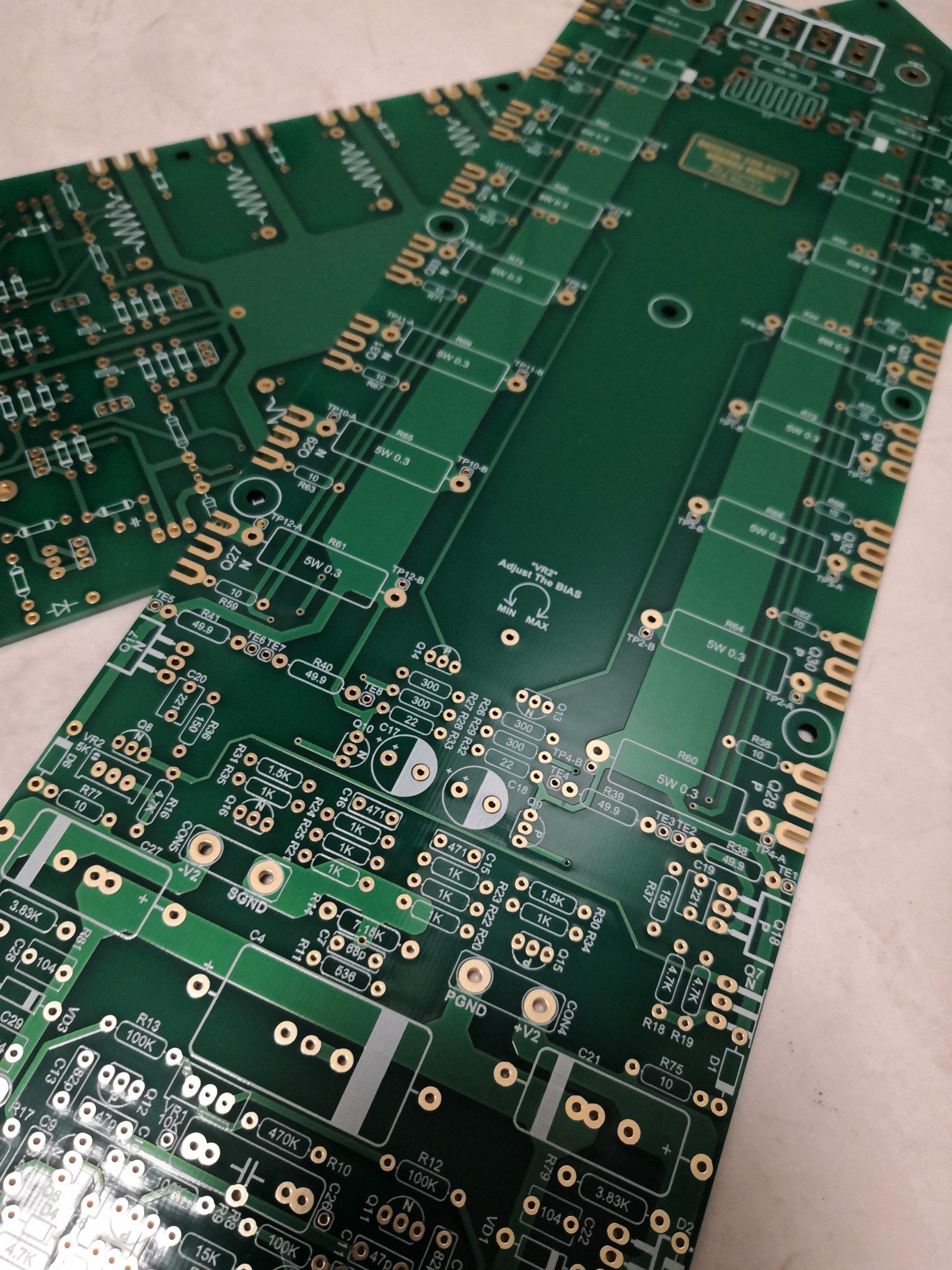 Baijintong 28B SST2 BRYSTON SUNKEN GOLD VERSION POWER AMPLIFIER CIRCUIT BOARD PCB (empty board)