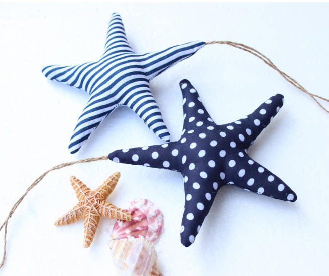 Mediterranean Sea style starfish pendant fabric children's tent pendant channel released surnamed Lan parent-child toys