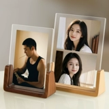 Фоторамка, акриловая фотография из натурального дерева, фотоальбом, изысканный стиль, делается под заказ, 67 дюймов