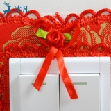 Переключатель, защитный чехол, ткань на стену, светильник для гостиной, современная световая панель, европейский стиль, простой и элегантный дизайн