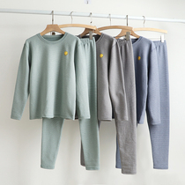 Duvet Fever Warm Underwear Lady No Marks-handsome t Cavelvet Thickened Moisture-Insured Moisture Insulation Autumn Clothes Autumn Pants Suit Winter