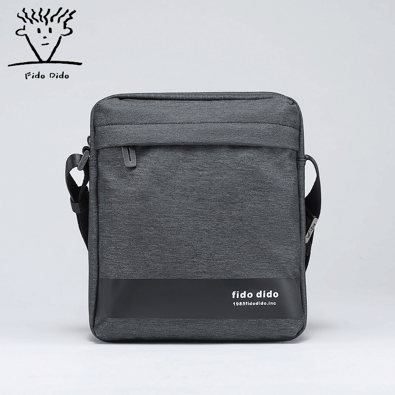 Fidudy all single shoulder inclined satchel for men's vertical movement small scapegoat bag Oxford buns bag casual bag waterproof nylon bag