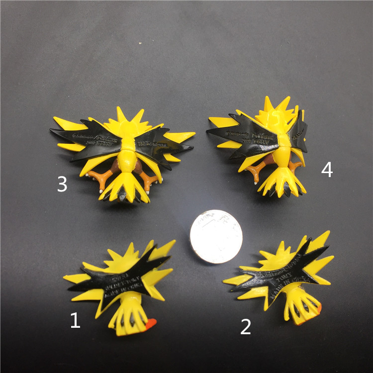 TOMY Pokemon Pokemon Pokemon Pokemon Pokemon Lightning Bird mc Tay trung - Capsule Đồ chơi / Búp bê / BJD / Đồ chơi binh sĩ mô hình bandai