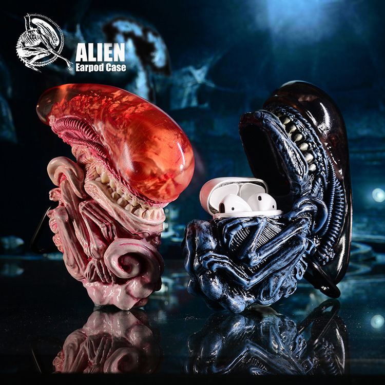 Original Alien Alienoid AirPods 2 Pro Second Generation Apple Earphone Personalized Creative Protective Case Soft Shell Figure Original Alien Alienoid AirPods 2 Pro Second Generation Apple Earphone Personalized Creative Protective Case Soft Shell Figure