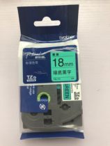 Original brother label machine ribbon TZe-741 label ribbon 18MM black on green PT-18r d450 P70