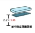 biển dày rèm cửa vải cotton Nhật thở nhỏ gọn Đại giường chàng trai và cô gái ký túc xá Ký túc xá giường Mantle - Bed Skirts & Valances Bed Skirts & Valances