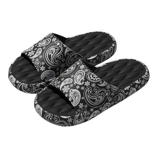 Men's Summer Outdoor Slippers 2024 New Model Indoor Home Bathroom Non-Slip Eva Slippers with a Soft Stepping Feel for Men