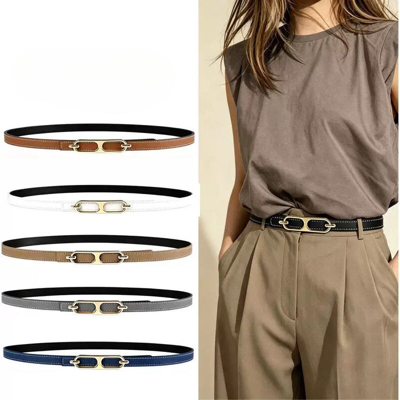 Women's Belt for Decoration, Suitable for Coats, Dresses, Shirts, Suits, Sweaters, Leather Belts, Waist-Cinching, Slim Waist Belt for Women