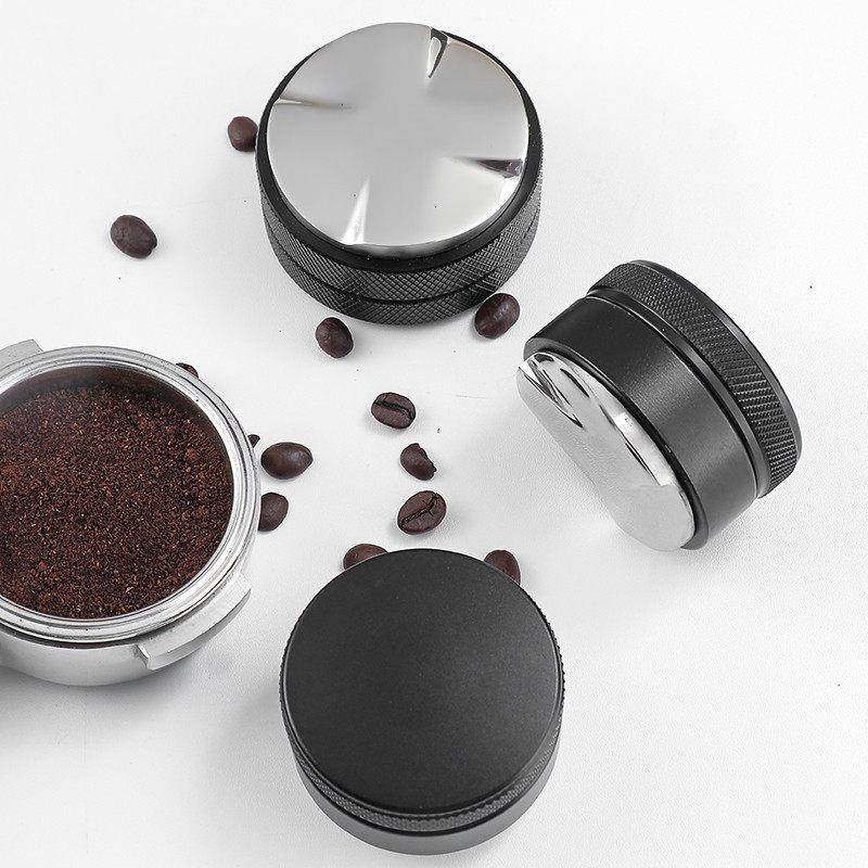 Coffee Tamper Stainless Steel Presser Smart Espresso Tamper Set Adjustable 49/51/53/54/58