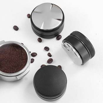 Coffee Powder Distributor Stainless Steel Tamper Smart Espresso Tamper Set Adjustable 49/51/53/54/58