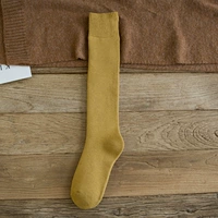 Носки с легкими ногами желтые, средние