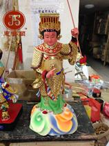 Mazu standing Mazu battle robe camphor wood carving god statue Buddha statue customized 48cm