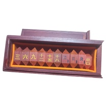 Natural Ketan Zhancha wood wheel Ksitigarbha Zhancha wheel is not painted not waxed carved hot stamped and comes with a special rosewood box