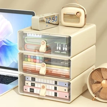 Drawer desktop storage box organizer box large capacity pen holder creative stationery drawer type multifunctional office practical
