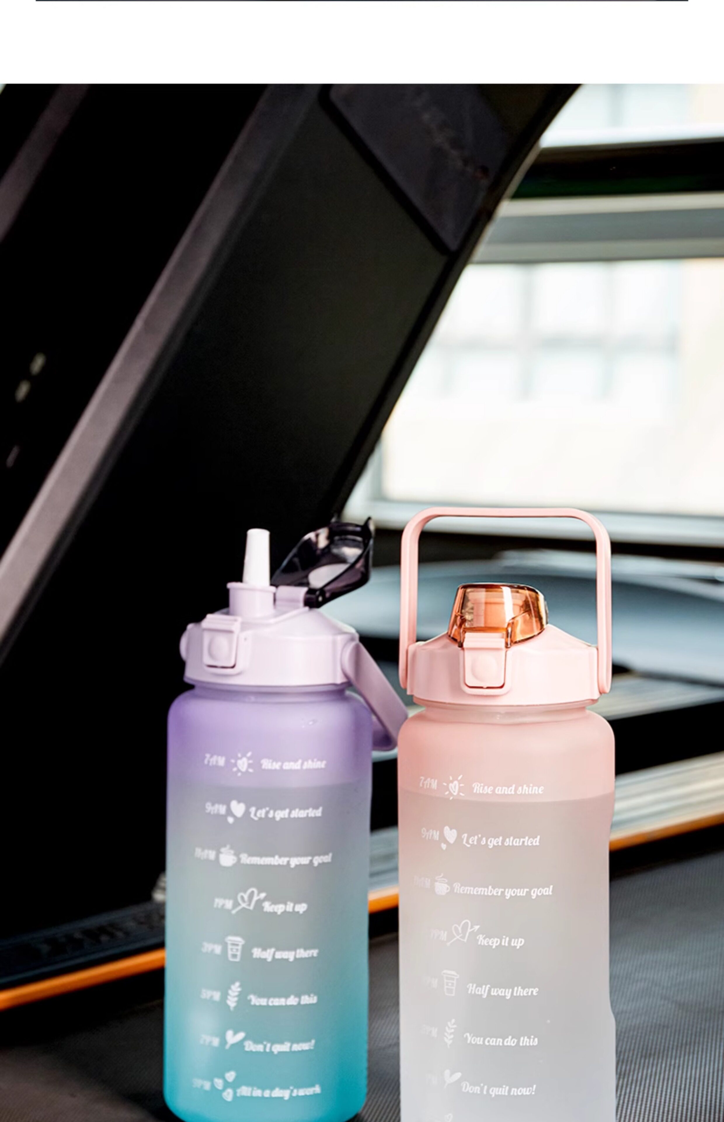 Вместительная и большая высококачественная трубочка со стаканом, летний чайник, популярно в интернете 