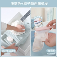 Светло -голубой + щетка [случайный цвет]