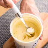 居家家 Фрукты из нержавеющей стали копание мороженое круговые ложки копания домашние арбузы фрукты, фруктовые ложки с резным для овощей.