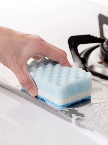 Двусторонная гигиеническая поролоновая губка для ванны для домашнего использования, увеличенная толщина