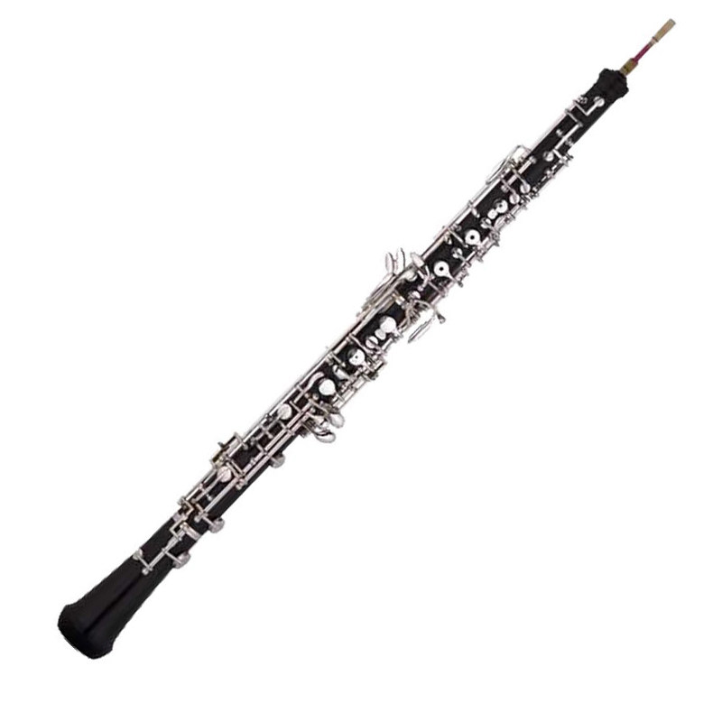 Ku-spin semi-automatic oboe Silver-plated C-tuned instrument Beginner adult exams are suitable