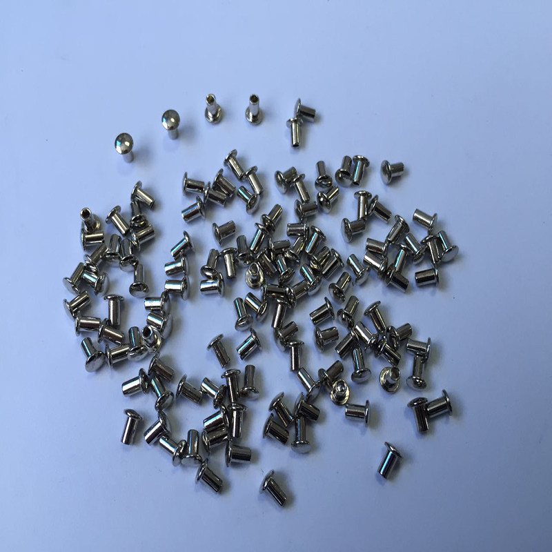 Aluminum miniature T head m1 6 m2 m2 3 m2 5 large flat head semi-hollow nails rivets umbrella head pot nails