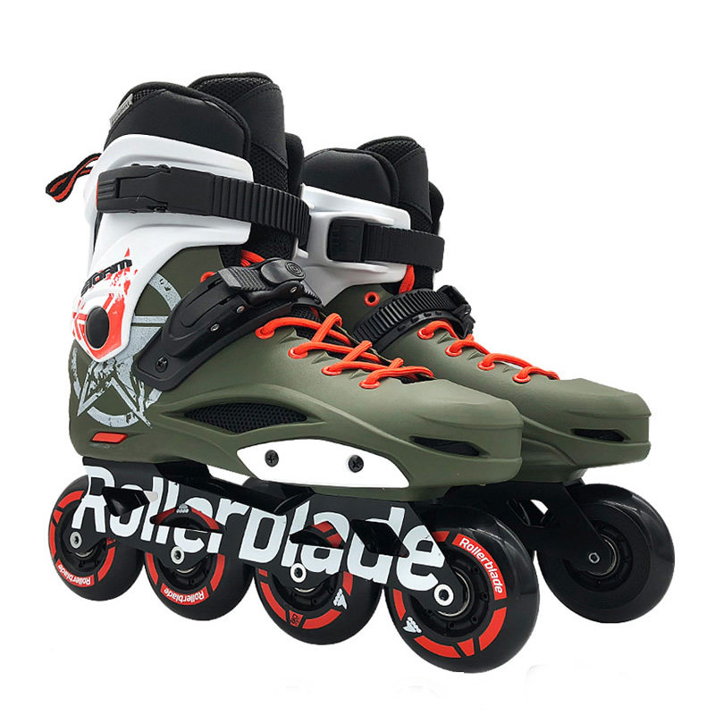 18 rollerblade storm skates storm skates package adult professional flat flower smooth shoes